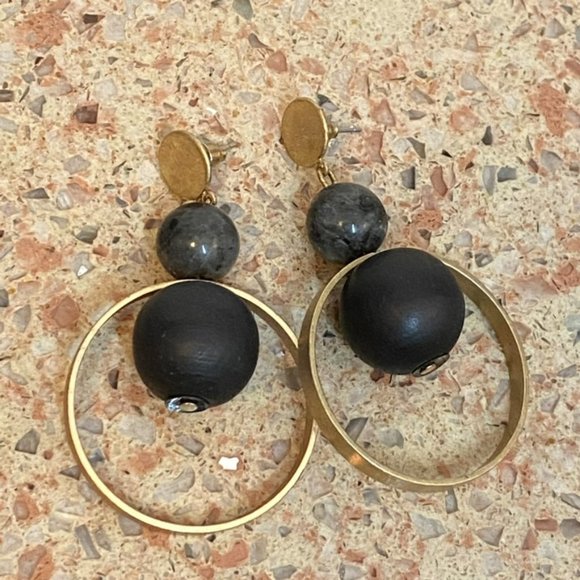 Earrings Bundle x5 Assorted Gemstone Amethyst Costume - Picture 5 of 6